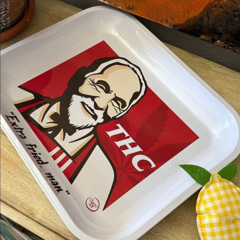 🇺🇸T.H.C Extra Fried Metal Tray